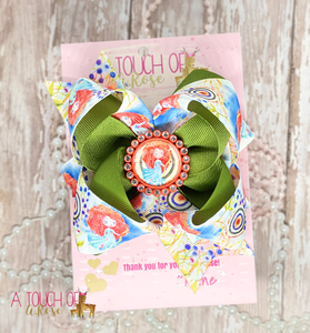 The Brave Princess Inspired Hair Bow